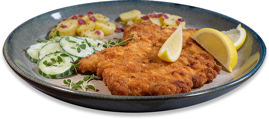 Wiener Kalbsschnitzel paniert