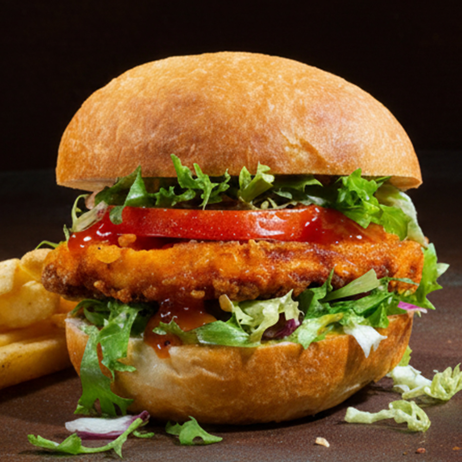Bild 2 - Spicy Crunchy Chicken Burger (2 x ca. 135g)