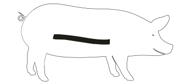 Flanksteak vom Schwein