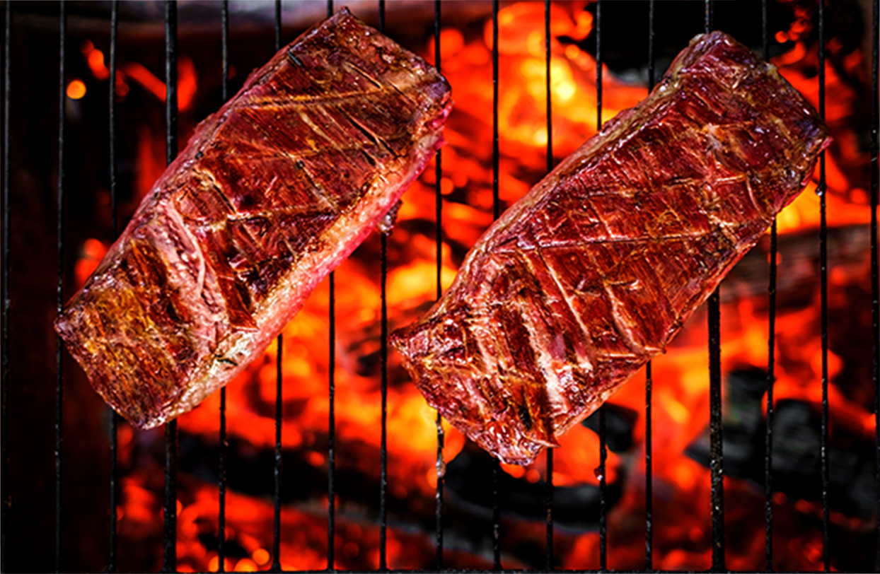 Steaks grillen