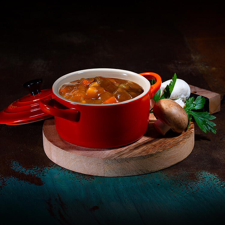 Bild 1 - US-Rindergulaschsuppe