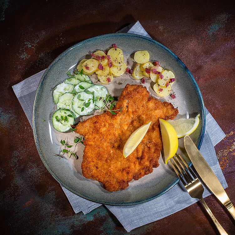 Bild 1 - Wiener Kalbsschnitzel paniert