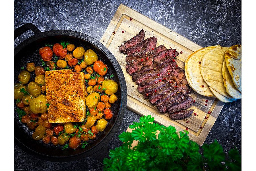Bild 1 - Neuseeland Wagyu Entrecote mit Feta
