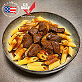 American Gulasch mit Pasta