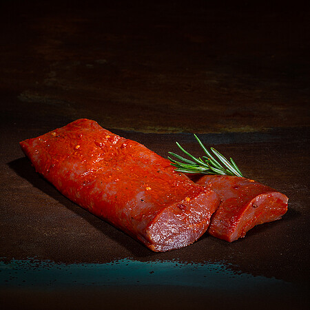 Lammlachse in Kr�uterbuttermarinade