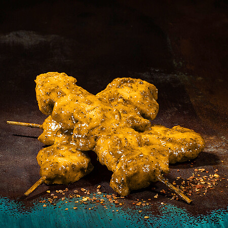 Curry H�hnchenspie�e (vorgegart)